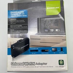IOGEAR Universal Wi-Fi N Adapter for HDTV and‎ Game Consoles GWU627